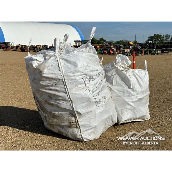 (2) MINI BULK BAGS OF SPRUCE & ASPEN FIREWOOD