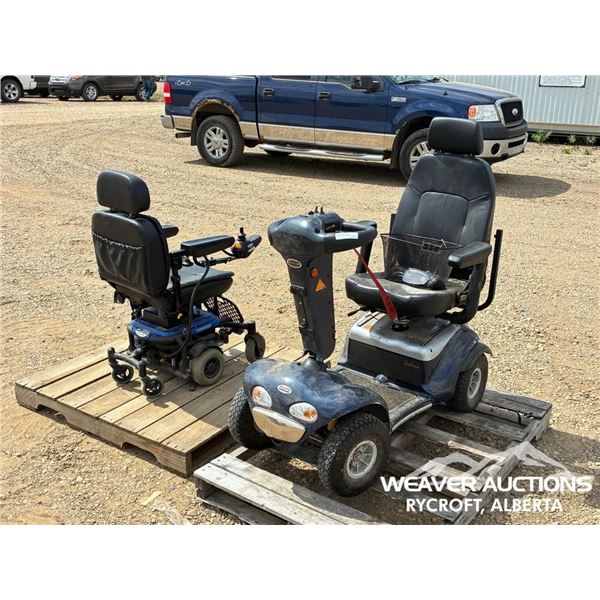 ELECTRIC WHEEL CHAIR AND SCOOTER