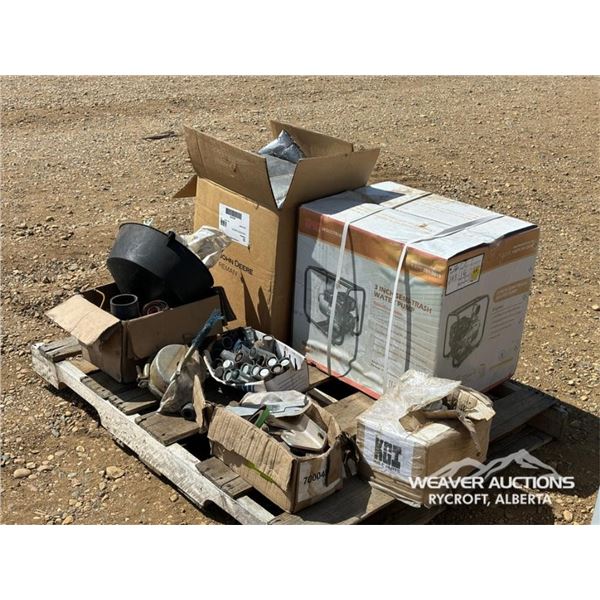 TMG 3 IN. WATER PUMP W/MISC VEHICLE PARTS