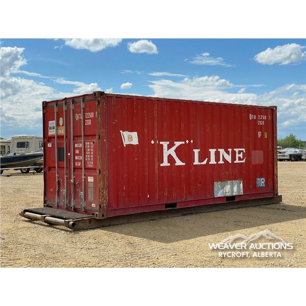 20 FT. INSULATED SHIPPING CONTAINER