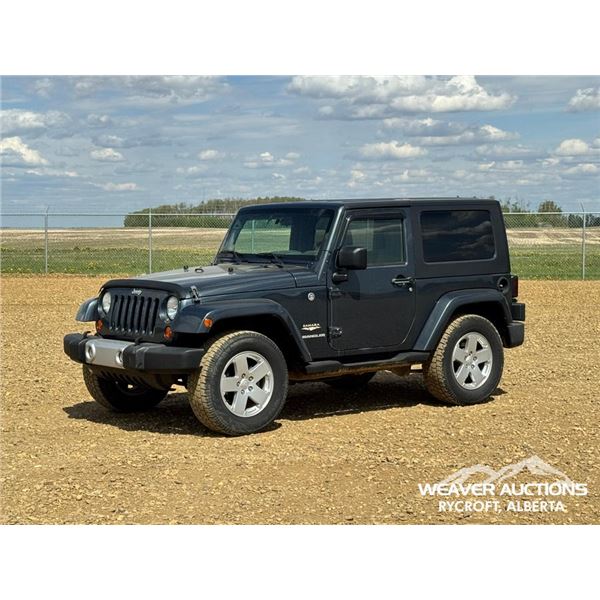 2007 JEEP WRANGLER SAHARA SPORTS UTILITY VEHICLE