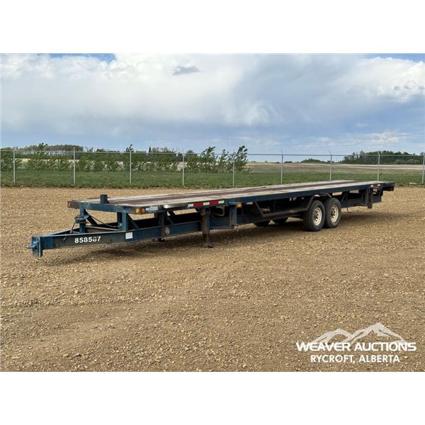 2004 CUSTOM 30 FT. T/A FLATDECK TRAILER