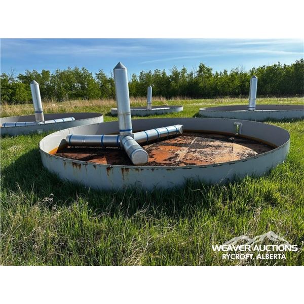 (2) 21 FT BIN BOOSTER FLOOR