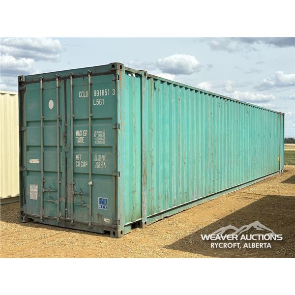 8 X 40 FT. SHIPPING CONTAINER
