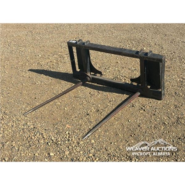SKID STEER BALE FORK