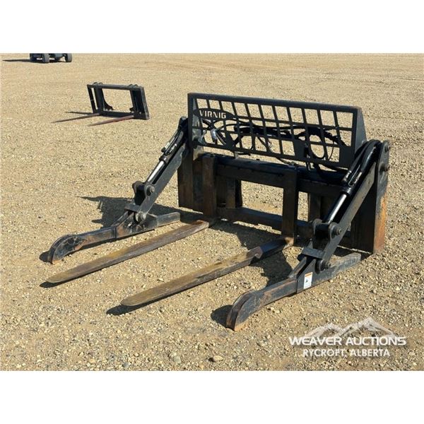VIRNIG SKID STEER HYDRAULIC MAT GRAPPLE