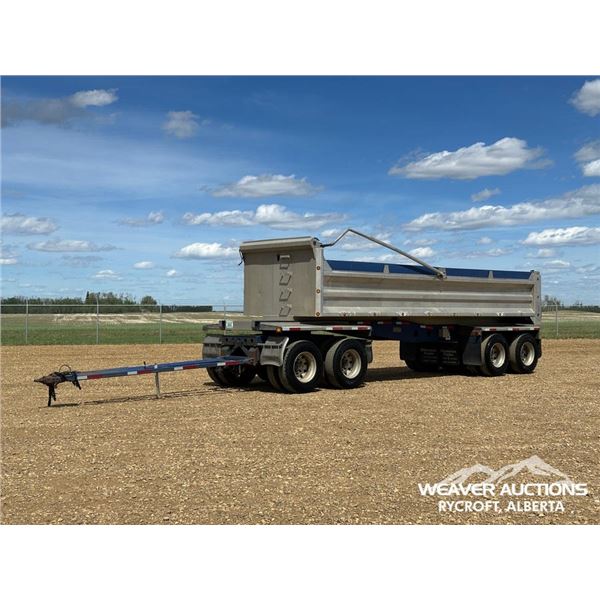 2008 EDMONTON STELLAR 26 FT QUAD/A GRAVEL TRAILER