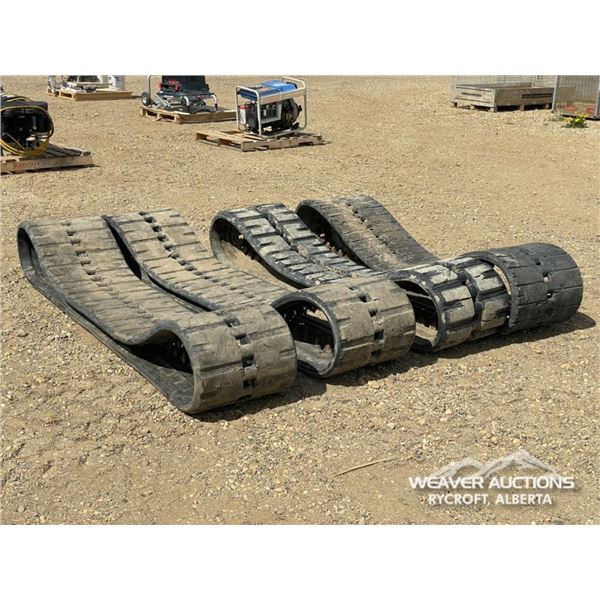 (2) PAIRS OF BOBCAT SKID STEER TRACKS