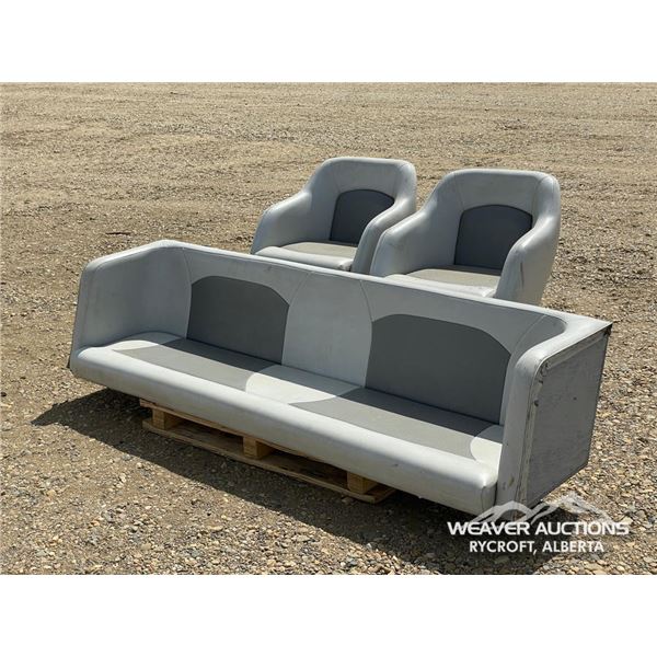 (3) BOAT SEATS