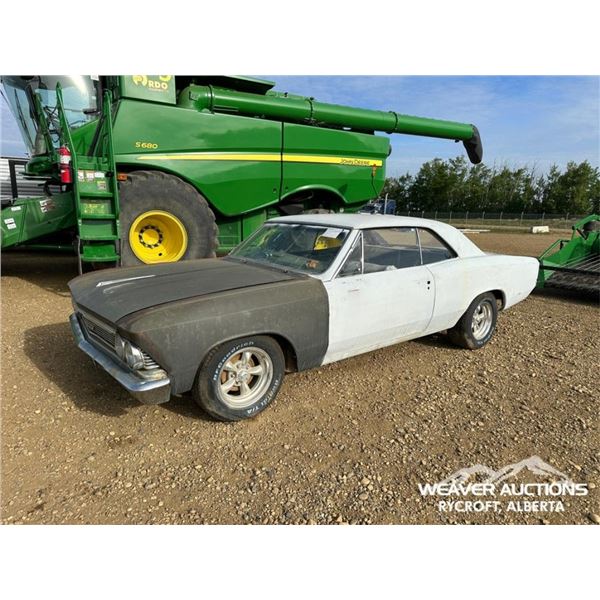 1966 MALIBU CHEVELLE CAR RESTORATION PROJECT