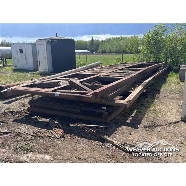 (4) 8 X 40 FT. STEEL RIG MATS
