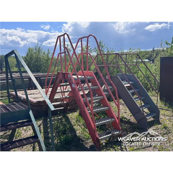 STEEL RISER STAIRS FOR OVER BERMS