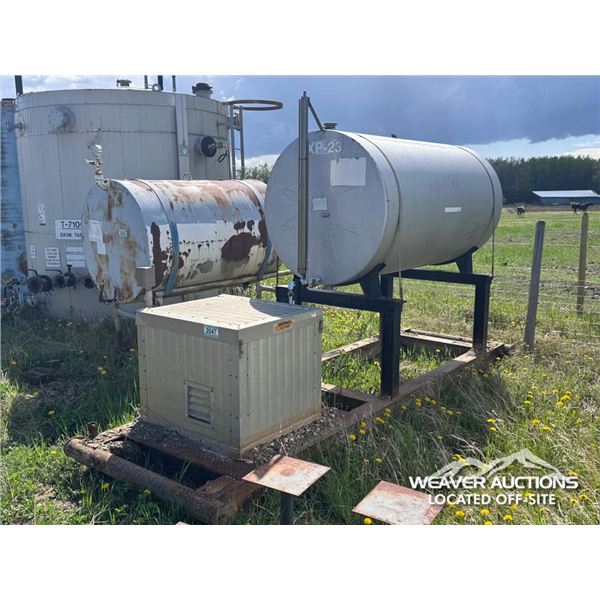 METHANOL TANK ON SKID