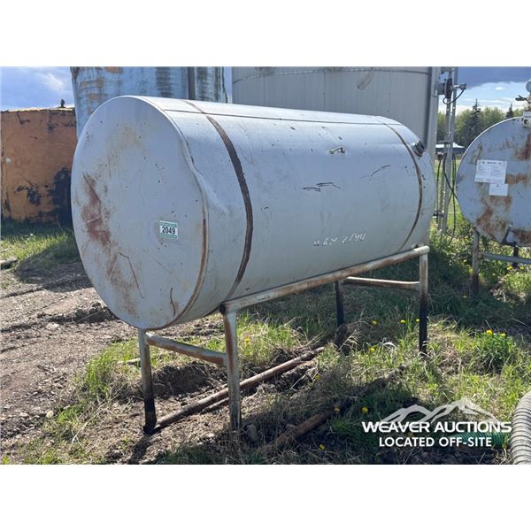METHANOL TANK ON STAND