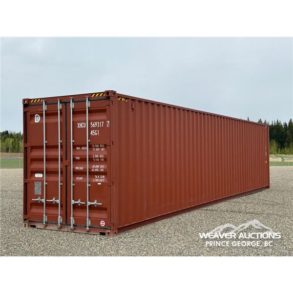 2024 8 X 40 FT. SHIPPING CONTAINER