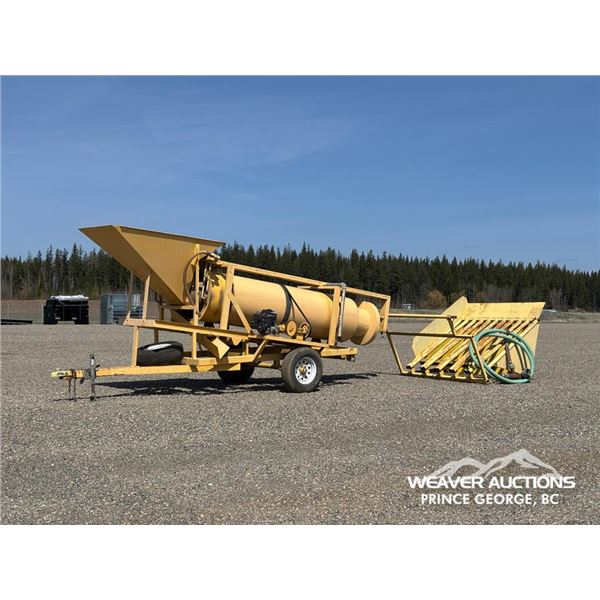 REVERSE SCREW TROMMEL WITH GRIZZLY FEEDER