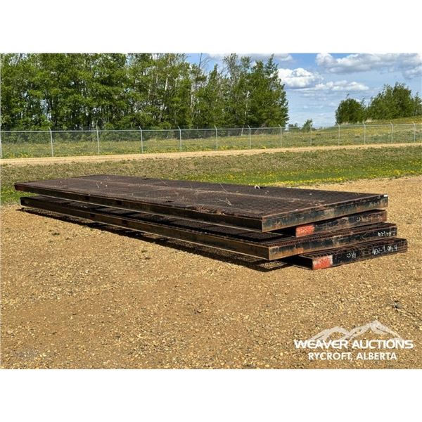 (4) 8 X 30 FT. RIG MATS