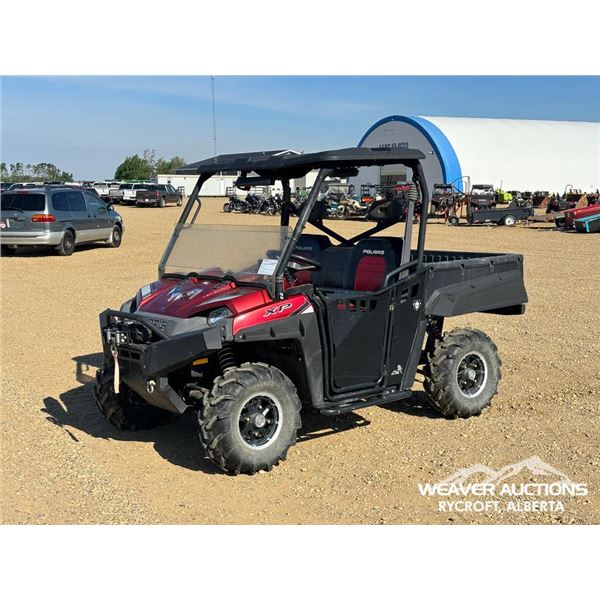 2012 POLARIS RANGER XP800 SIDE BY SIDE
