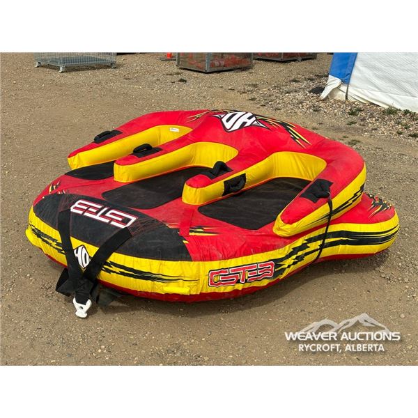 THREE PERSON TOWABLE BOAT TUBE
