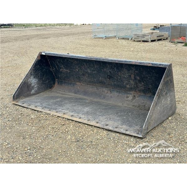 8 FT. SKID STEER SNOW BUCKET