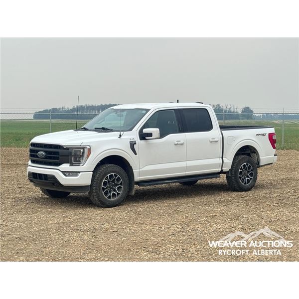 2021 FORD F150 LARIAT CREW CAB PICKUP