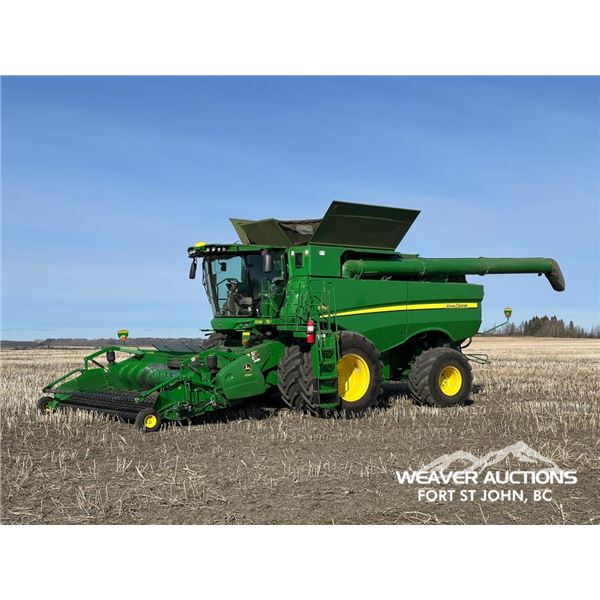 2021 JOHN DEERE S780 4WD COMBINE HARVESTER