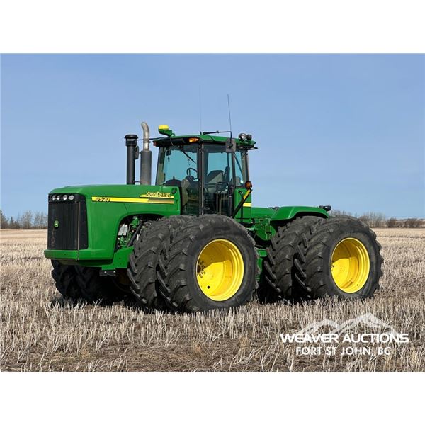 2007 JOHN DEERE 9520 4WD TRACTOR