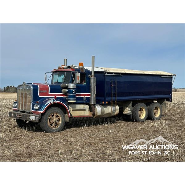 1980 KENWORTH W900 T/A GRAIN TRUCK