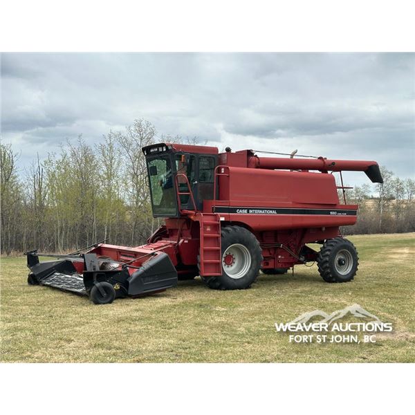 1991 CASE IH 1660 COMBINE HARVESTER