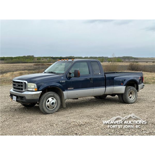 2004 FORD F350 SUPER DUTY EXTENDED CAB PICKUP
