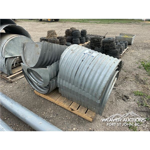 HALF ROUND AERATION TUBES