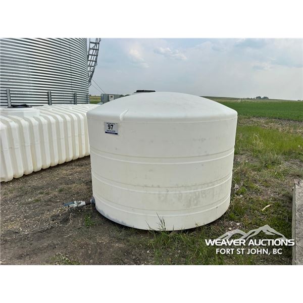 POLY WATER TANK