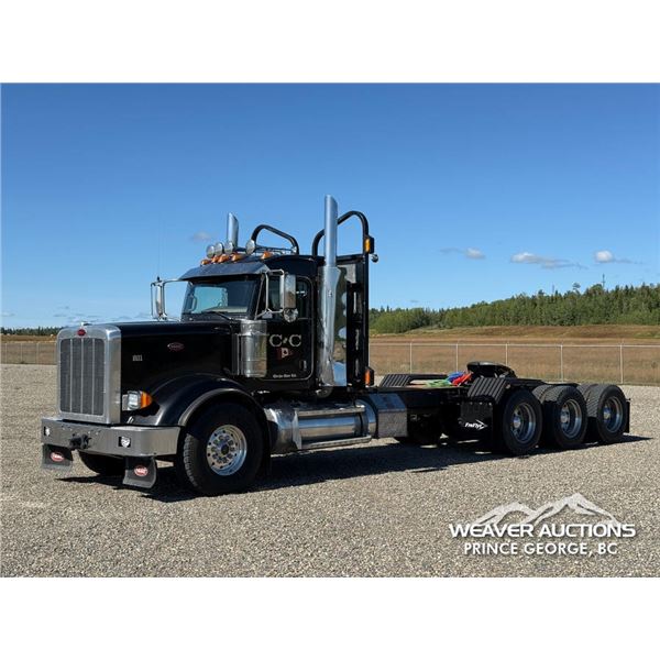 2020 PETERBILT 367 TRI DRIVE LOG TRUCK