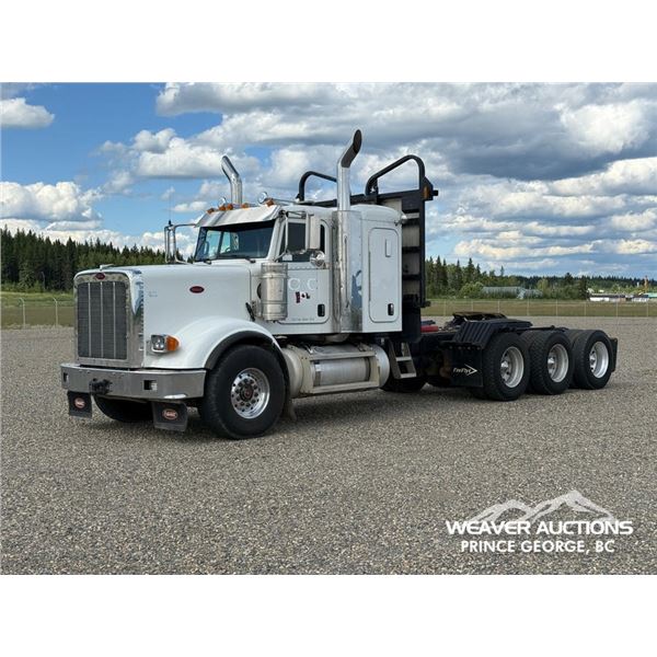 2019 PETERBILT 367 TRI DRIVE SLEEPER LOG TRUCK