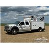 Image 1 : 2013 FORD F550 XLT CREW CAB SERVICE TRUCK