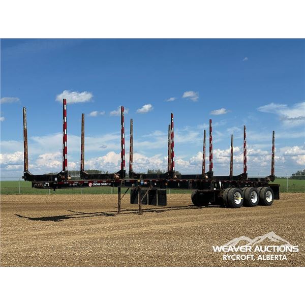 2016 CROSS COUNTRY 50 FT. TRIDEM LOG TRAILER