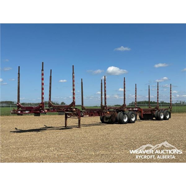 2007 DOEPKER B-TRAIN LOG TRAILERS