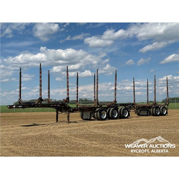 2007 DOEPKER SUPER B-TRAIN LOG TRAILERS