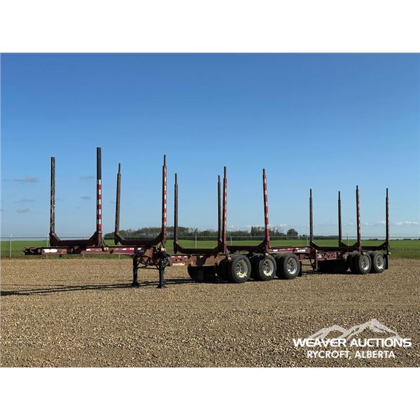 2008 DOEPKER SUPER B-TRAIN LOG TRAILERS