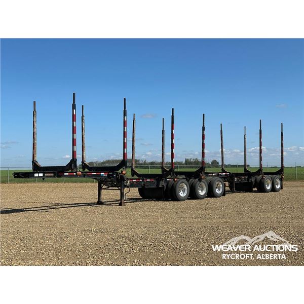 2008 DOEPKER SUPER B-TRAIN LOG TRAILERS