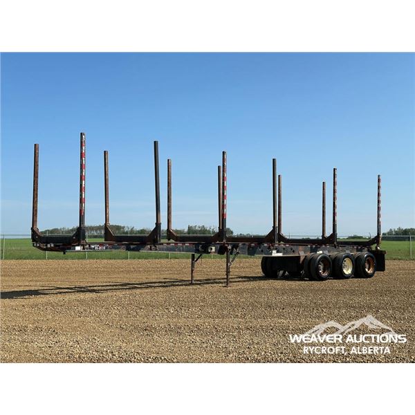 2007 DOEPKER 50 FT. TRIDEM LOG TRAILER