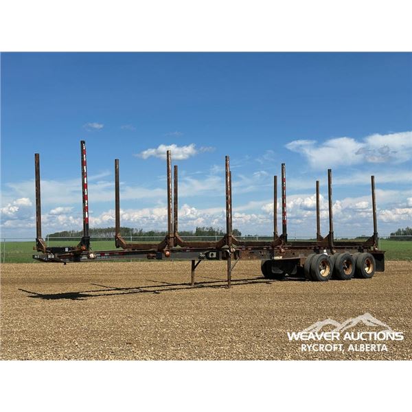 2008 DOEPKER 50 FT. TRIDEM LOG TRAILER