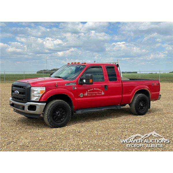 2011 FORD F250 XLT EXTENDED CAB PICKUP