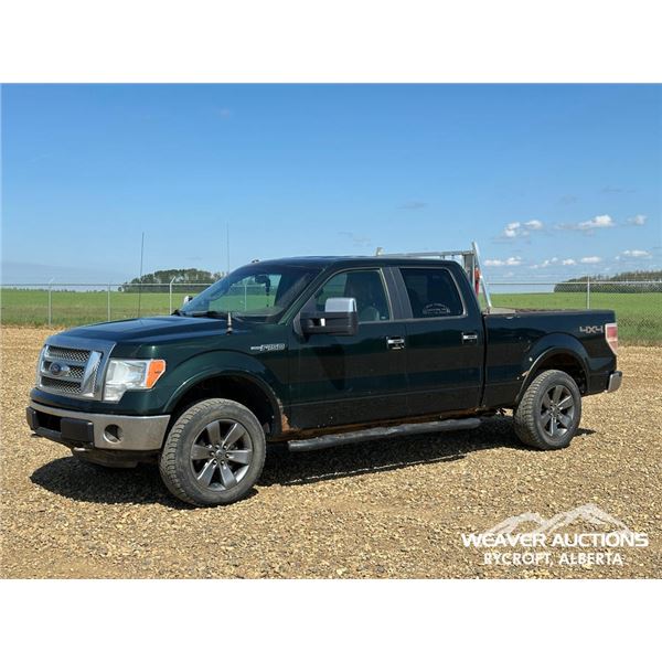 2012 FORD F150 LARIAT CREW CAB PICKUP