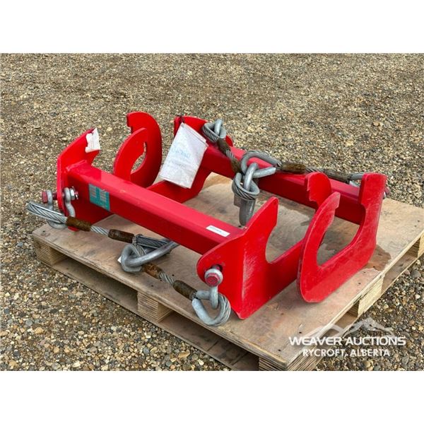 (2) ENGINEERED-TAGGED 400 BBL CRANE LIFT BRACKETS