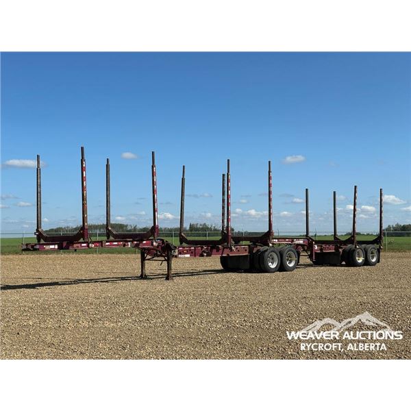 2007 DOEPKER SUPER B-TRAIN LOG TRAILERS