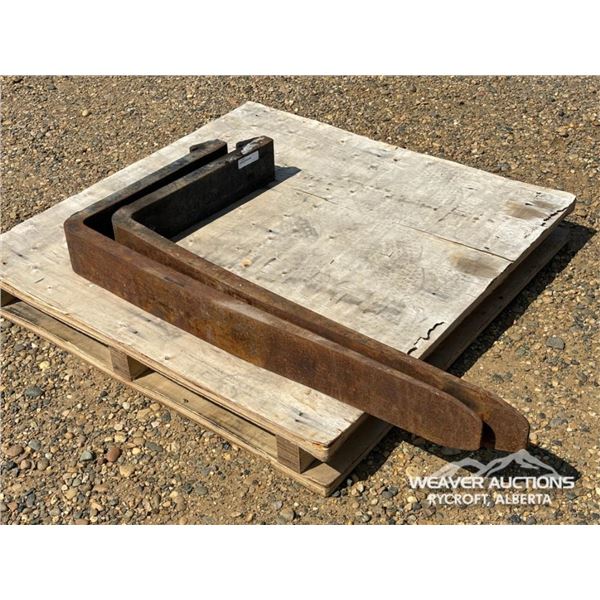 (2) 42 IN. PALLET FORKS