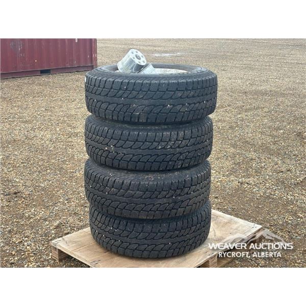 (4) NOKIAN 265/75R16 TIRES & RIMS