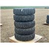 Image 3 : (5) MICHELIN 9.00R16 TIRES & RIMS