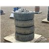 Image 3 : (4) GENERAL GRABBER 245/75R16 TIRES & RIMS
